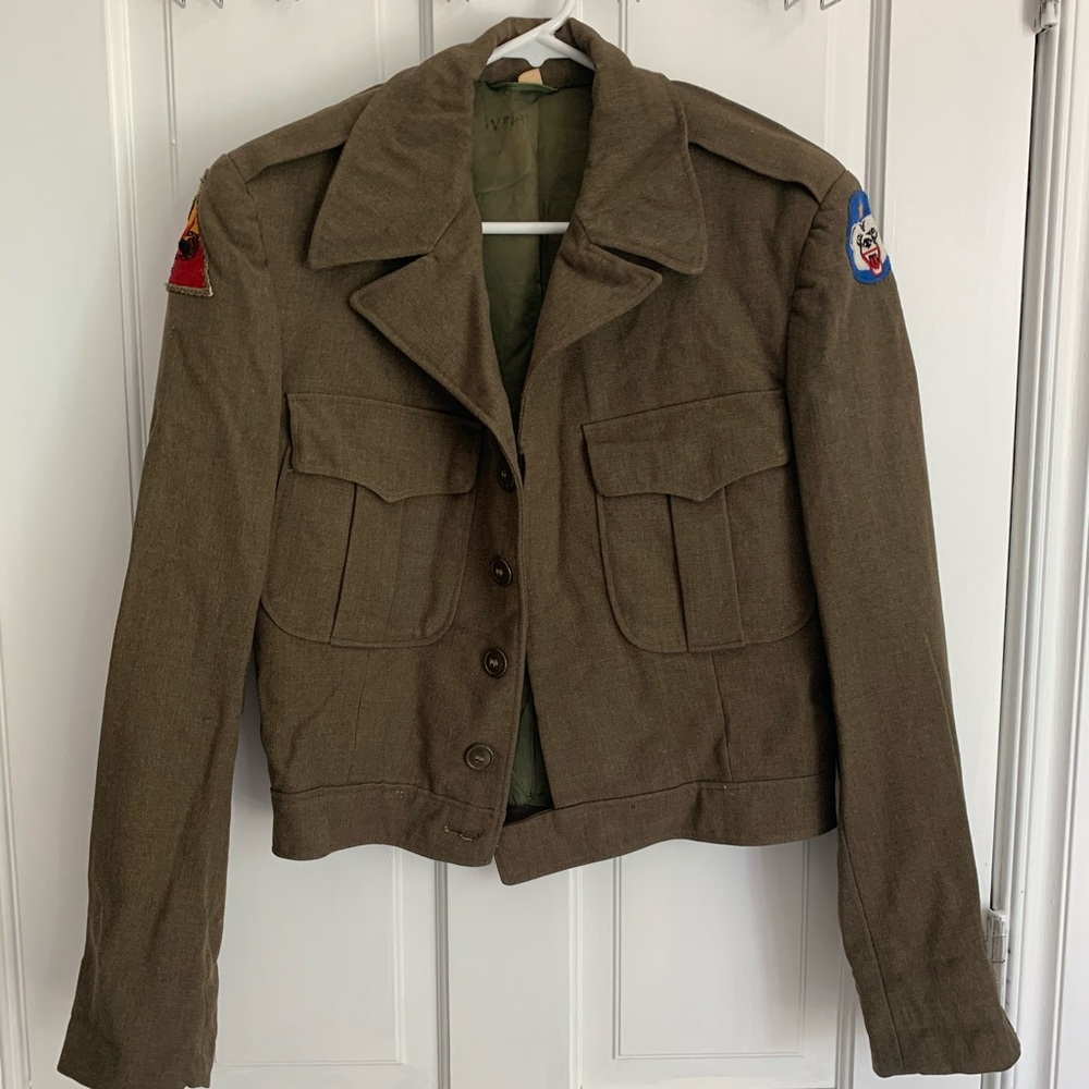 Antique military jacket